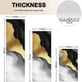 thumbnail image 4 of Black and Gold Marble Glitter Streaks Pattern Kitchen Rugs Sets Of 3,Kitchen Runner Rugs Non Skid Washable,Decorative Kitchen Floor Mats for Kitchen,Sink,Laundry,17"x30"+ 17"x47" + 17"x59", 4 of 6
