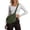 Green, variant on CAIXIA Anti Theft Crossbody Bag Womens Womens Stylish Casual Corduroy Crossbody Bag, Zipper Closure Adjustable Strap Travel Daily Shoulder Purse