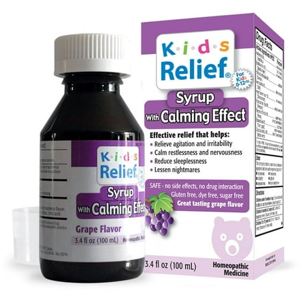 Kids Relief Calming Effect Syrup for Kids 0-12 Years