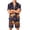 Black_004, variant on Men's Halloween Two Piece Pajama Set Funny Bat Graphic Casual Short Sleeve Button-Up Collared Shirts and Shorts Stylish Comfortable Clothing White M