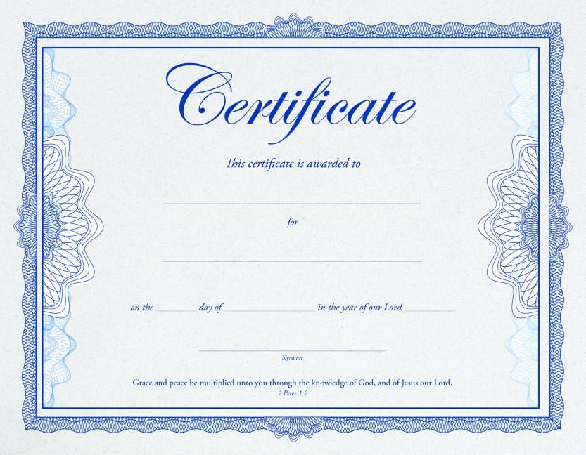 Certificate Certificate