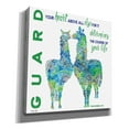 thumbnail image 2 of Epic Graffiti 'Guard Your Heart Llamas' by Cindy Jacobs, Canvas Wall Art, 18"x18", 2 of 2