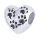 thumbnail image 1 of Charm para Pulsera LuckyLy Dije de Corazón Y Huellas de Perro Acero Inoxidable Modelo Dora Plateado UNITALLA, 1 of 8