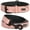 Pink, variant on Pet Artist Soft Velvet Leather Dog Collar & Leash set Padded Adjustable for SMALL LARGE PET