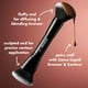 thumbnail image 2 of Brocha Facial e.l.f. Duo Sintético para Bronceador Líquido y Contorno, 2 of 6