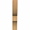 thumbnail image 2 of 3 1/2"W x 10"D x 22"H Ridgewood Smooth Corbel, Western Red Cedar, 2 of 9