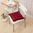 thumbnail image 4 of Cojines de asiento para comedor, exterior, color burdeos, 4 of 8