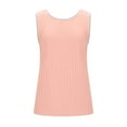 thumbnail image 7 of Camisole Tops for Women Bowknot Backless Crewneck Shirt Sleeveless Color Block Cute Summer Trendy Going Out Tank Tops, 7 of 7