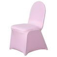 thumbnail image 1 of Efavormart 20 PCS Pink Stretchy Spandex Fitted Banquet Chair Cover Dinning Event Slipcover For Wedding Party Banquet Catering, 1 of 3