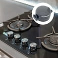 thumbnail image 2 of Stove Knob Safety Covers, Child & Pet Proof Locks for Gas Stove, Universal Fit Heat Resistant ABS Covers with Secure Lid, 5-Pack Black, 2 of 5