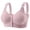 Gray, variant on Bras for Women, Daisy Bras for Older Women 2026 Comfy Convenient Front Closure Bra Full Support No Underwire Bras Pink 50