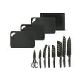 thumbnail image 1 of Thyme & Table 20-Piece Stainless Steel Knife and Cutting Board Set, Black, 1 of 13