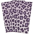 thumbnail image 2 of GZHJMY Purple Leopard Kitchen Dish Towels Set of 1,Dishcloths,Absorbent Soft Towels Hand Towels, Tea Towels,18" x 28", 2 of 7