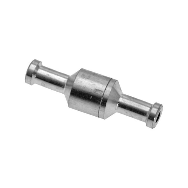 kurtrusly Aluminum Alloy RV Fuel Line Check Valve One-Way Automobile Pump System Connector Non-Return Adapter Repair Accessories