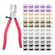 thumbnail image 2 of Hardware para Llavero de 1 "- 6 Colores Llavero de Llavero de 25 Mm Perfecto con Alicates para Llavero de 1 Pieza para La , 60 piezas BLESIY hardware del llavero, 2 of 8