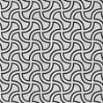 thumbnail image 1 of Ahgly Company Indoor Square Patterned Carbon Gray Area Rugs, 8' Square, 1 of 6