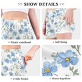 thumbnail image 6 of FORMRS Womens Swim Shorts Mesh Liner Quick Dry Casual Beach Board Bottom with Pockets, Sizes S-2XL, Forget Me Not, 6 of 9