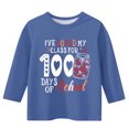 thumbnail image 5 of Qingpeng 100 Days of School Shirt Girls Kindergarten Sweatshirts 100th Day of School Celebration Gifts Pullover Top, 5 of 5
