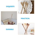 thumbnail image 6 of unbranded 10pcs Reusable Spoon Bamboo Coffee Stirrer Stirring Spoon Long Handle Spoon, 6 of 6