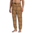 thumbnail image 4 of Sweatpants for Men - Tribal Owl Print Adjustable Elastic Band Mens Joggers With Pockets, Athletic Workout Gym Casual Track Pants for Men, 4 of 7