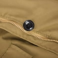 thumbnail image 6 of RYRJJ Womens Winter Warm Puffer Coats Plus Size Thicken Fleece Lined Parka Jacket Sherpa Lined Windproof Outerwear Faux Fur Hooded Jacket(Khaki,3XL), 6 of 6