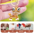 thumbnail image 6 of PAMINGONO Decorative Key Ring Pendant Lion Keychain Alloy 1Set 2.4x1.6x1.2in, 6 of 8