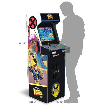 Arcade1Up - Marvel Vs. Capcom 2 X-Men ‘97 Edition Deluxe Arcade Machine - Multi