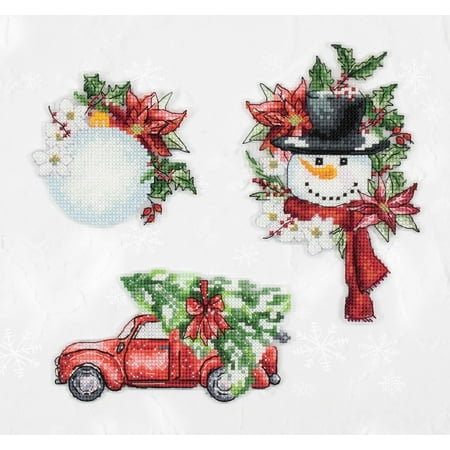 UPC: 4840746069703 | Christmas Toys JK037L Counted Cross-Stitch Kit