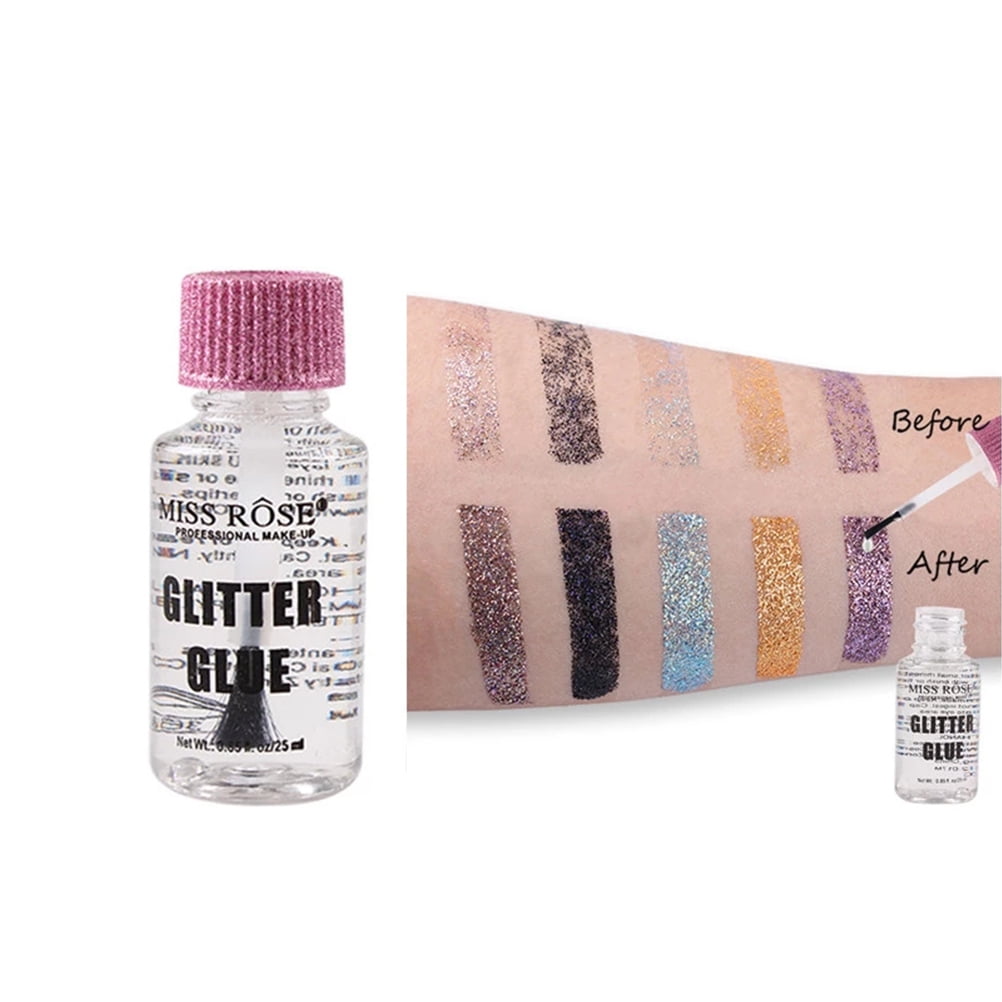 Facial Glitter Glue 25ML Sequin Sticky Face Eye Makeup Glitter Gel Glue