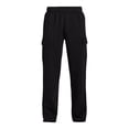 thumbnail image 4 of Athletic Works Men’s and Big Men’s Fleece Cargo Jogger Pants, Sizes S-4XL, 4 of 4