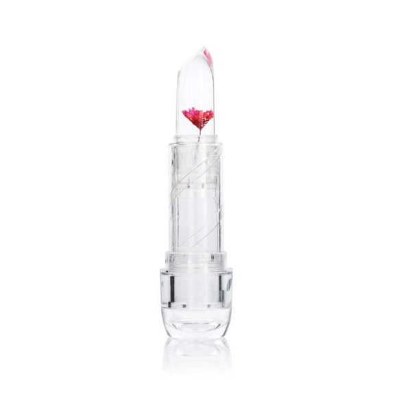 Blossom Crystal Lip Balm - Red Flower