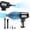 Black, variant on Car Vacuum Cleaner - 8.9 x 6.7in, 6000Pa Portable Handheld with 2000mAh Battery & Multiple Attachments for Home and Auto()