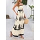 thumbnail image 4 of Vestido PRETTYGARDEN 2025 Verano Floral Boho Maxi L, 4 of 8