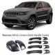 thumbnail image 1 of Carbon Fiber Mirror Covers+Door Handle Covers for Jeep Dodge 11-20, 1 of 5