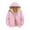 Pink, variant on Atogsazn Kids Boys Fleece Lined Jackets Children Full Zip Long Sleeve Hooded Jackets Winter Warm Clothes Black 3-4 Years
