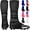 Black Camo, variant on Exxact Sports Football Spats Cleat Covers - Football Spats for Cleats, Spats Football Cleat Covers, Cleat Lace Covers, Spats for Men & Boys, Cleat Covers Football - BLACK Large