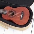 thumbnail image 3 of Bolso Concierto Ukelele Lleve Bolso para Piezas Guitarra Uke Ukelele Isntrumento Musicales - Caqui, 23 pulgadas Sunnimix Estuche Ukulele, 3 of 8
