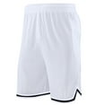 thumbnail image 1 of Men's Long Athletic Mesh Shorts with Secure Zipper Pockets for Basketball Training and Gym Workouts, 1 of 4