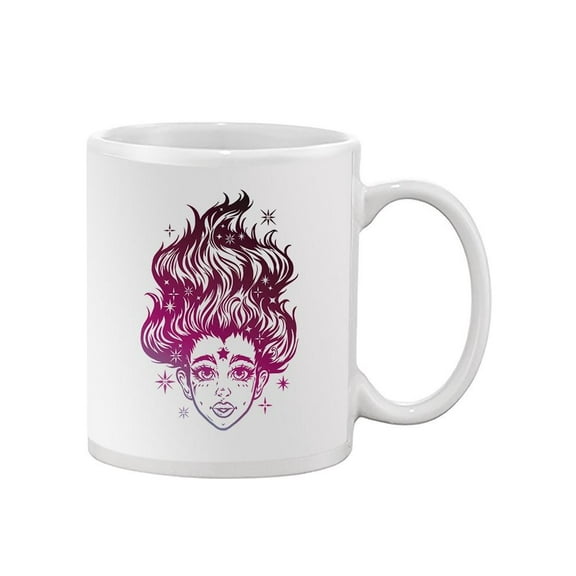 Pink Girl Head Mug  -Image by Shutterstock,
