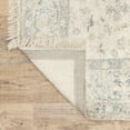 thumbnail image 6 of Oriental Weavers Malabar Hand-made Area Rug - 45304 - 8' x 10' - in Beige/ Charcoal - Vintage Inspired, Hand-Made Rugs, Dining, Living Room Rug, 6 of 7