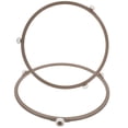 thumbnail image 4 of Monyance Oven Glass Plate 2Pcs Microwave Glass Plate Roller Ring Replacement 19.6cm(7.72X7.72X0.55Inches), 4 of 11