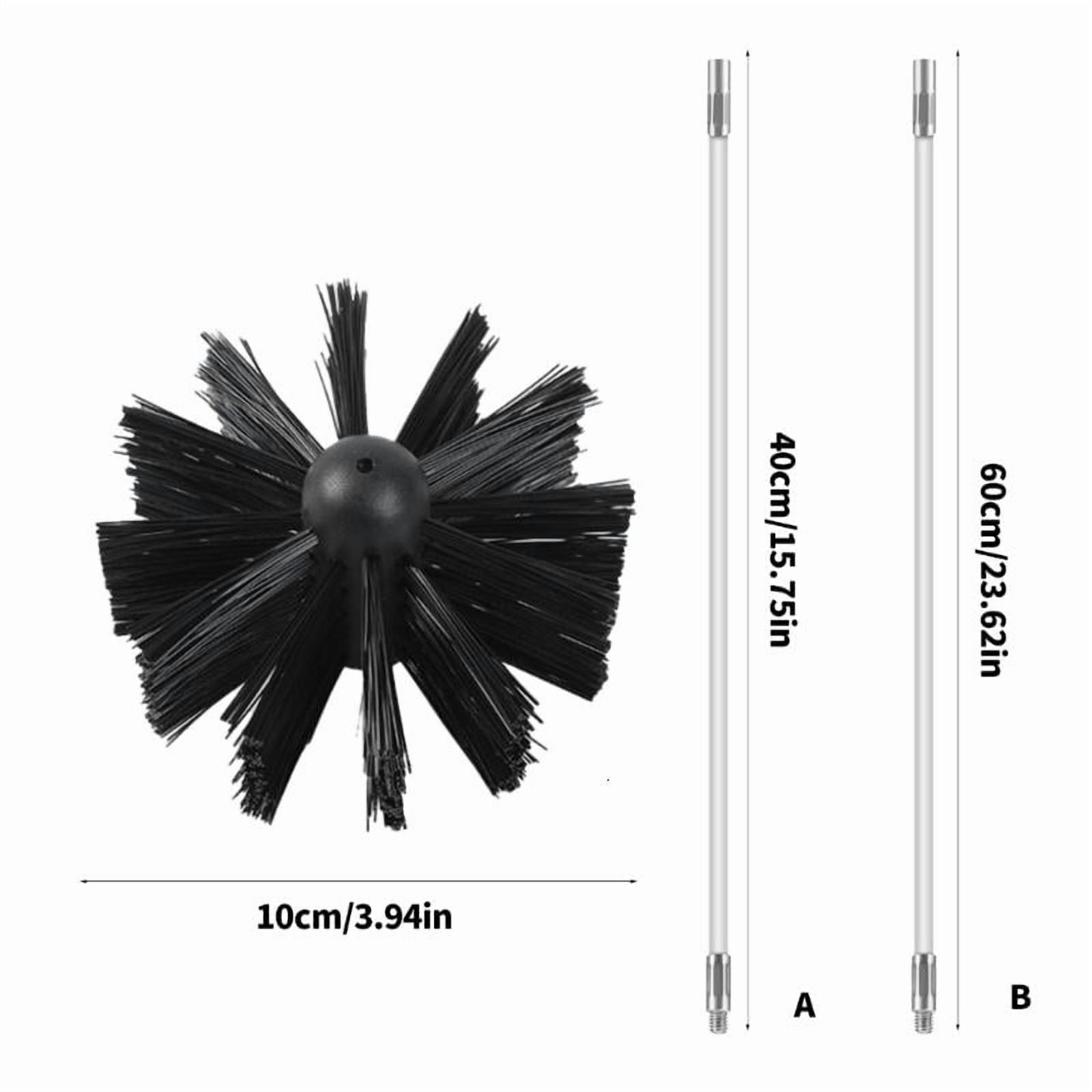 ANXPTIME Bendable Nylon Chimney Cleaning Brushes for Vent Pipes and Hard to Reach Area