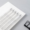 thumbnail image 4 of 6pcs Refillable & Retractable Gel Ink Pens 0.5mm Black Ink Gel Pen for Office School Students Adults, 4 of 8