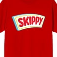 thumbnail image 2 of Skippy Logo Crew Neck Short Sleeve Red Men's T-shirt-Large, 2 of 4