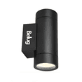 thumbnail image 1 of Lampara Arbotante Led 12w Para Pared Exterior Color Negro Luz Cálida 2700k Belug Negro, 1 of 4