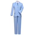 thumbnail image 3 of Kids Suits for Boys Dressy Outfit Set Boys' Suits Boys Dress Clothes Christmas Outfit Blue Suit Size 2T, 3 of 3