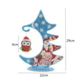 thumbnail image 2 of Pintura De Diamantes Decoración Navideña, Árbol De Navidad Pintura De Diamantes En Ambos Lados Pintura Por Números, Árbol De Navidad Que Brilla En La Oscuridad, Manualidades De Decoración Navideña Para Mesa (Búho) Sincero Electrónica, 2 of 5