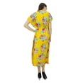 thumbnail image 4 of Bimba Women Long Printed Kaftan Soft Modal Cotton Beach Cover Ups Maxi Kaftan, 4 of 6