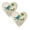 White(2Pcs), variant on PPKVUFD Gifts for Best Friend Hanging Ornament A Good Friend is Like A Four Leaf Clover Friendship Gifts for Women Friends Christmas Acrylic Heart Keepsake Ornament Birthday Gift for Sister