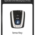 thumbnail image 2 of Carbon Fiber Car Key Cover Case Holder Key Bag Shell Full Protection For BMW I3 I8 Series 2014 2016 2017 Auto Interior Accessory, 2 of 5